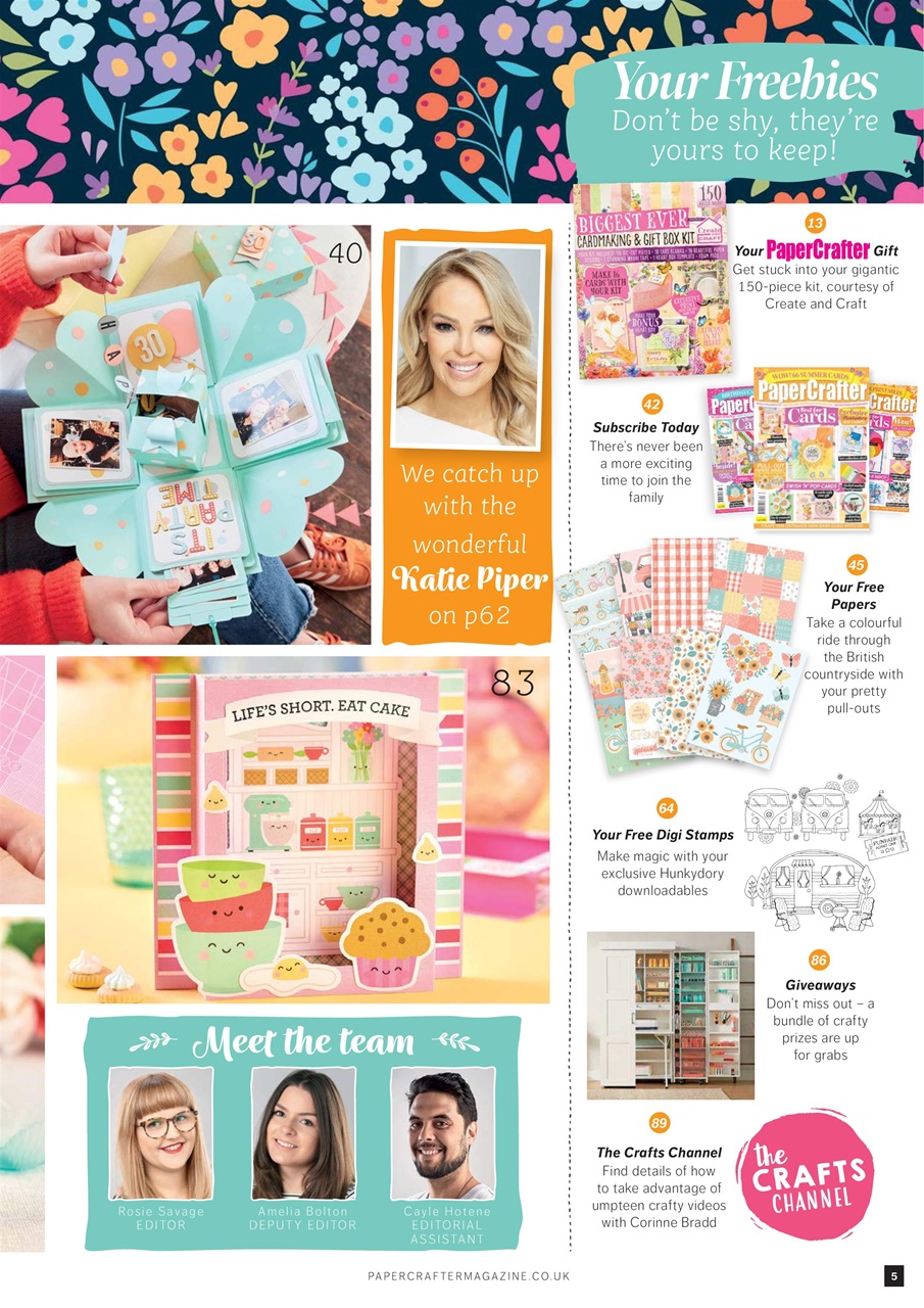 PaperCrafter Preview Pages