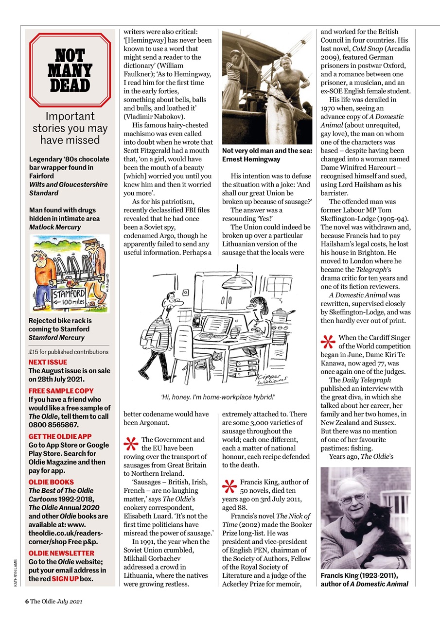 The Oldie Preview Pages