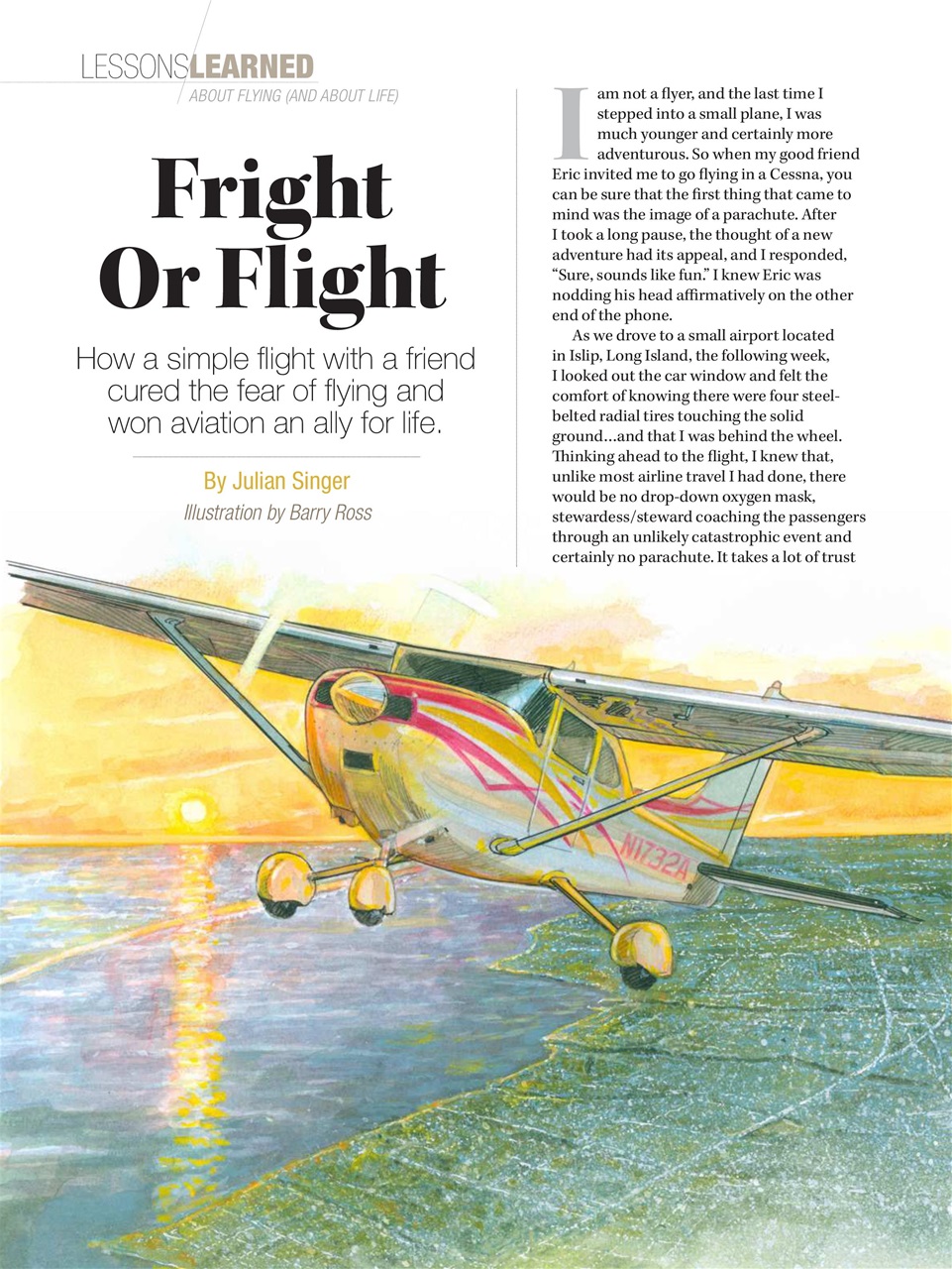 Plane & Pilot Preview Pages