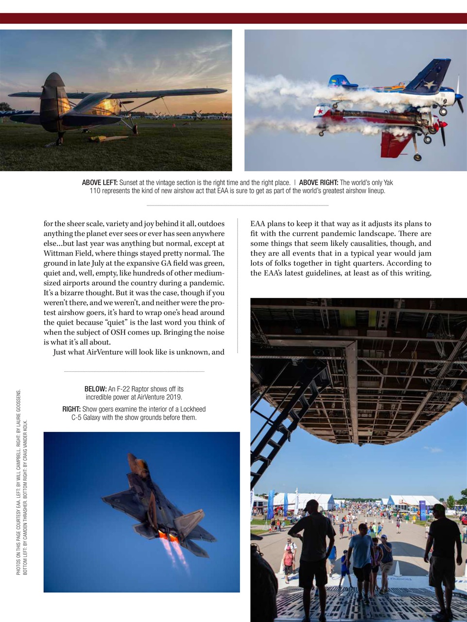 Plane & Pilot Preview Pages