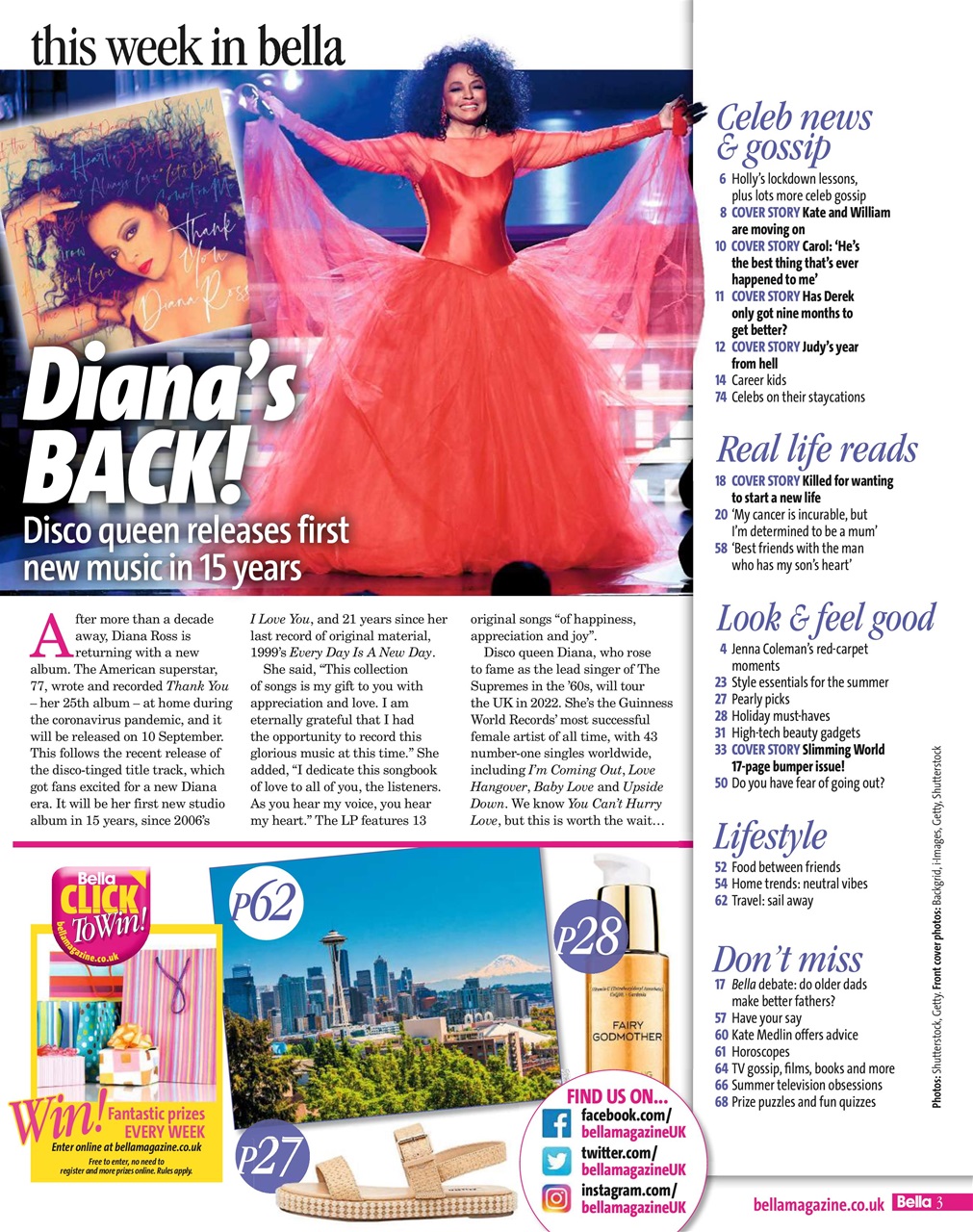 Bella Magazine Preview Pages