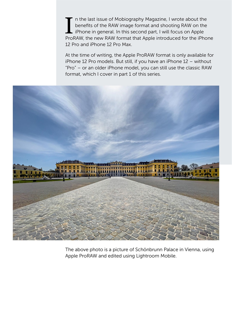 Mobiography Preview Pages