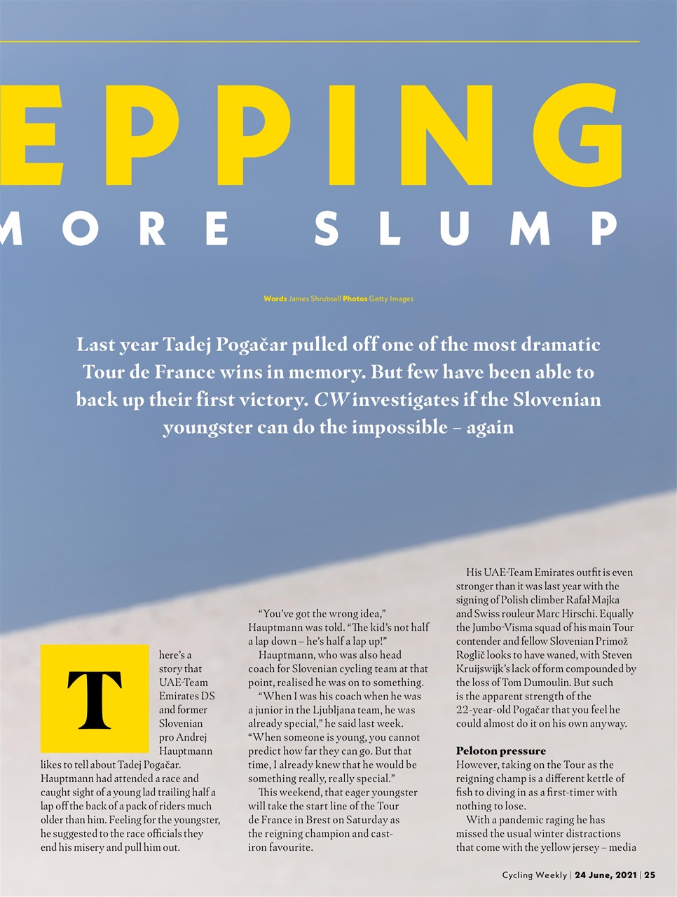 Cycling Weekly Preview Pages