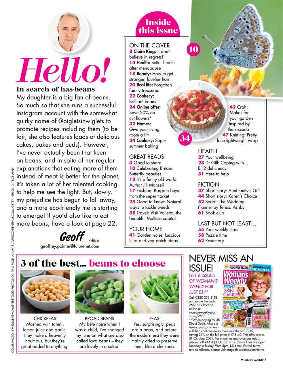 Woman's Weekly Preview Pages