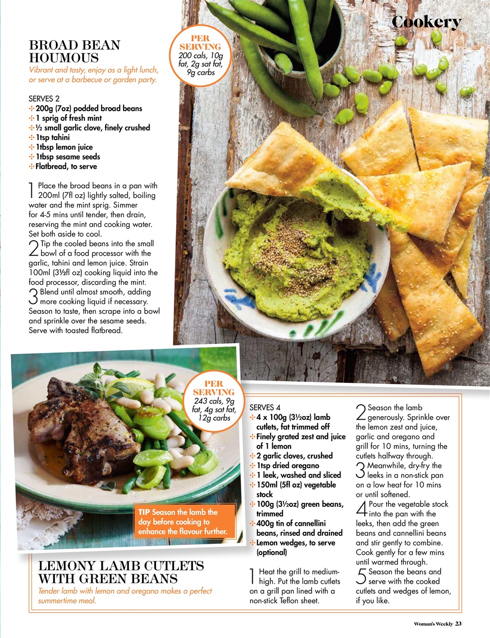 Woman's Weekly Preview Pages