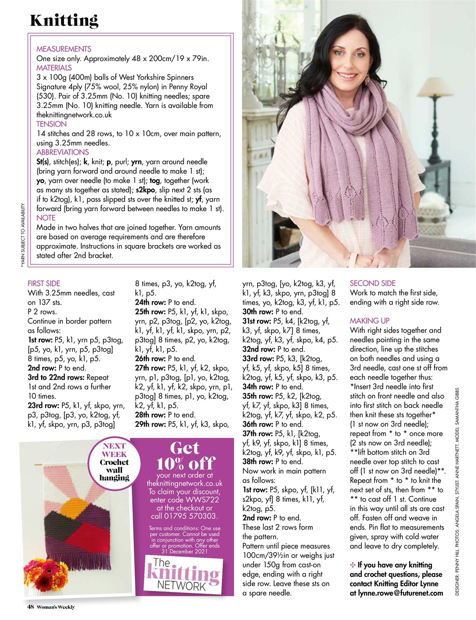 Woman's Weekly Preview Pages