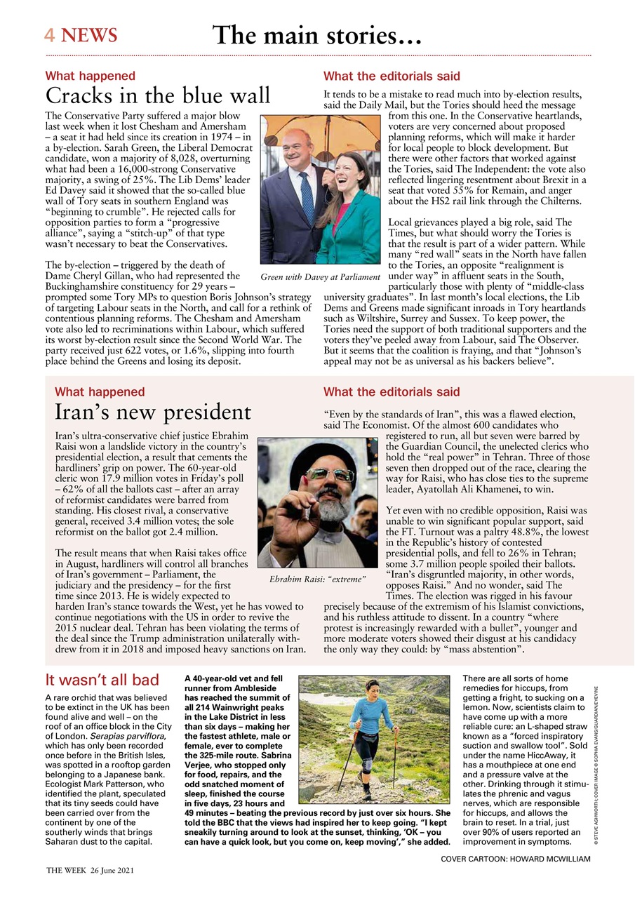 The Week Preview Pages