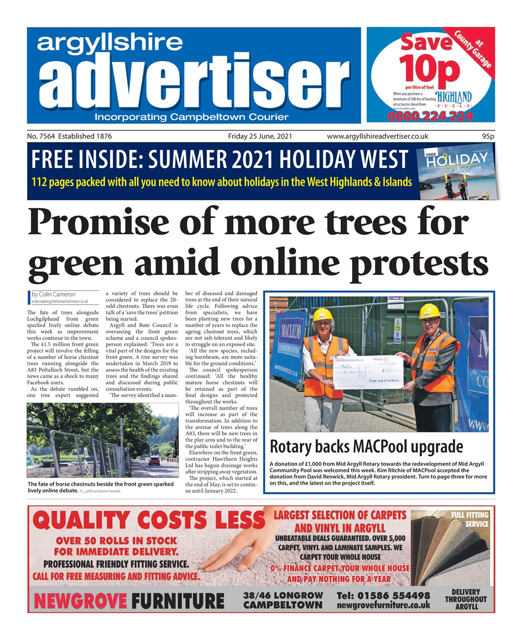 Argyllshire Advertiser Preview Pages