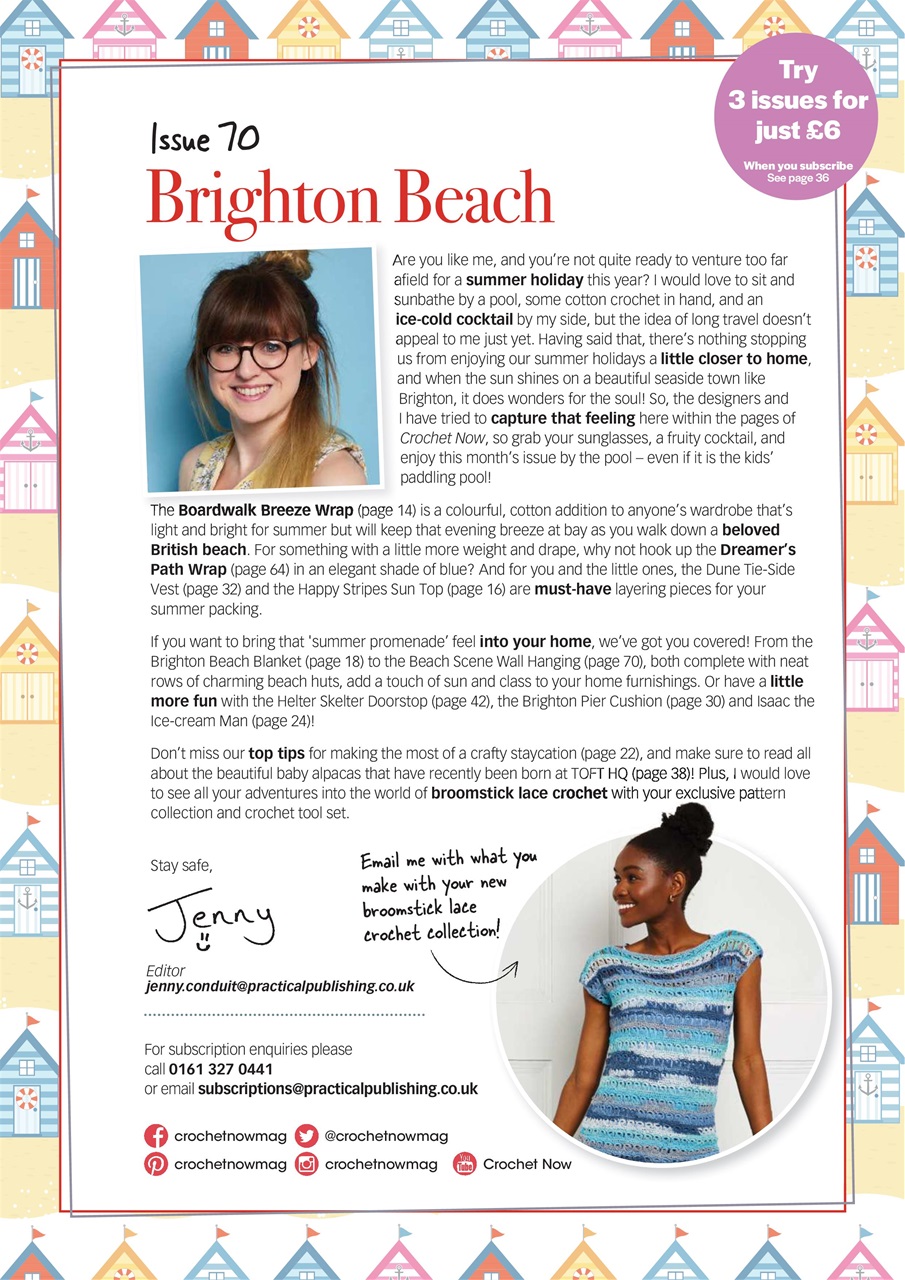 Crochet Now Magazine Preview Pages