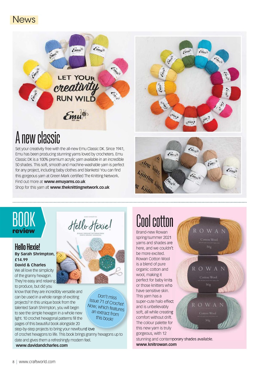 Crochet Now Magazine Preview Pages