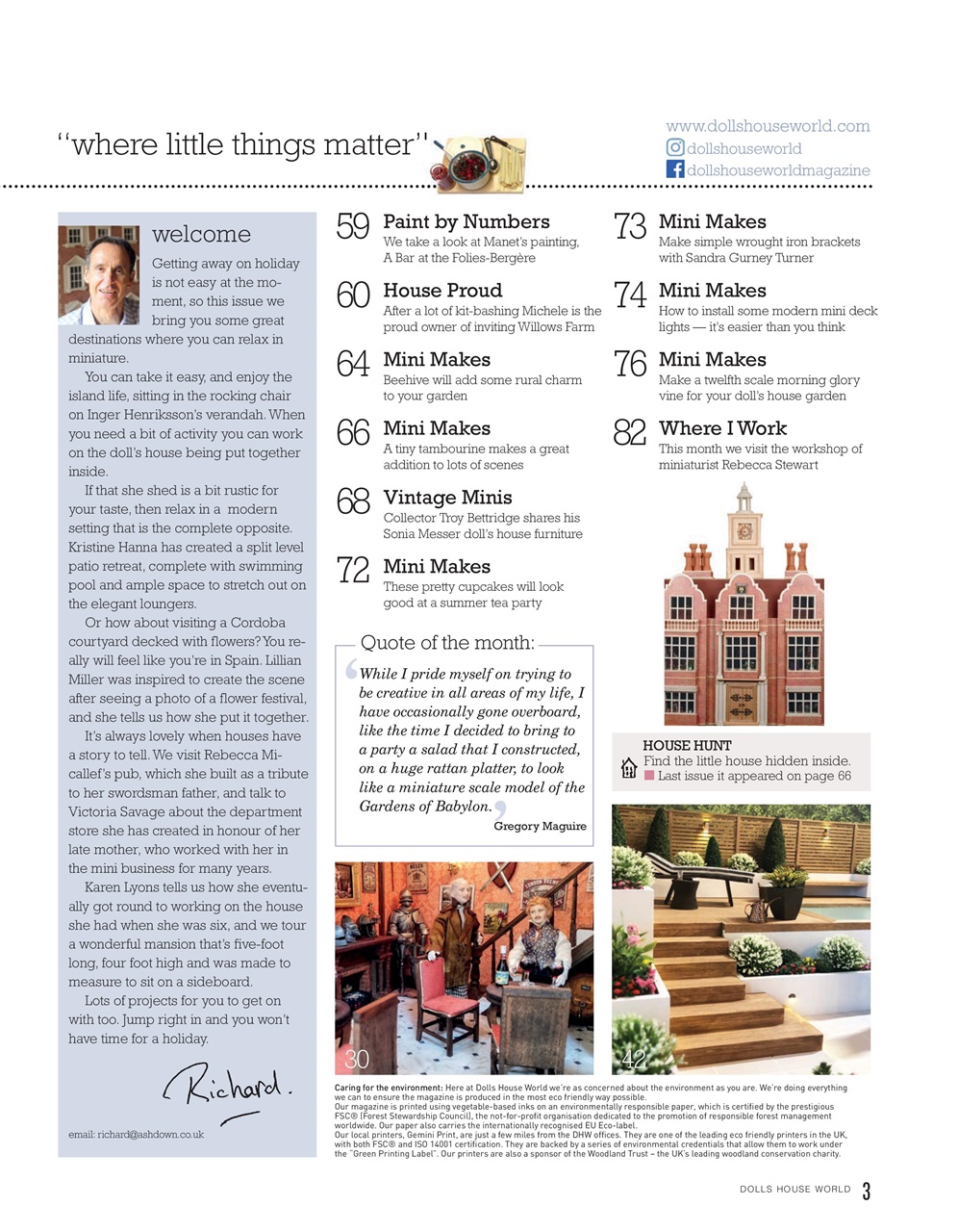 Dolls House World Preview Pages