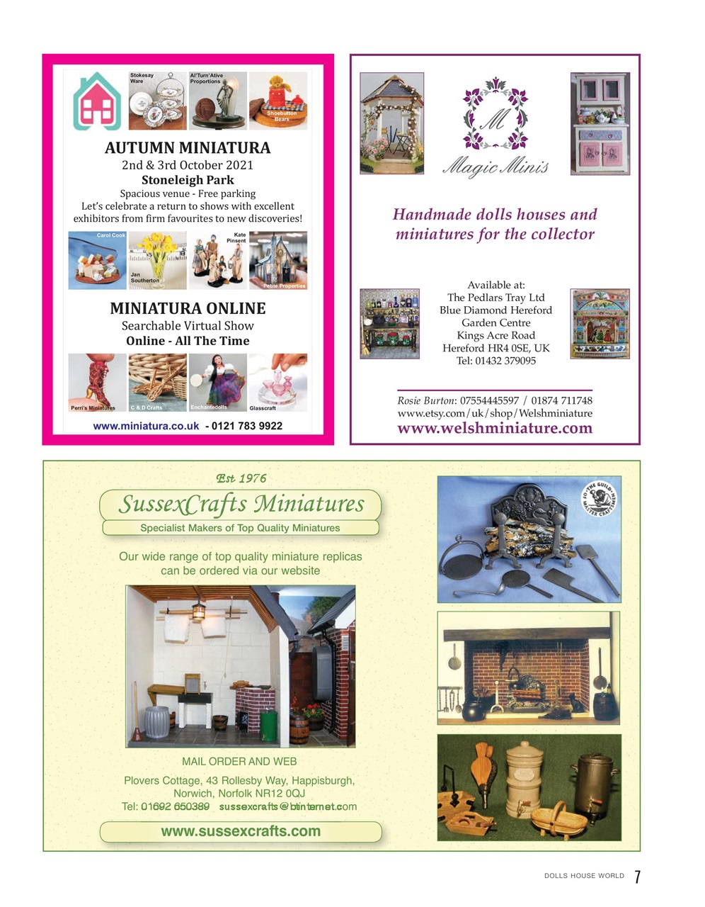 Dolls House World Preview Pages