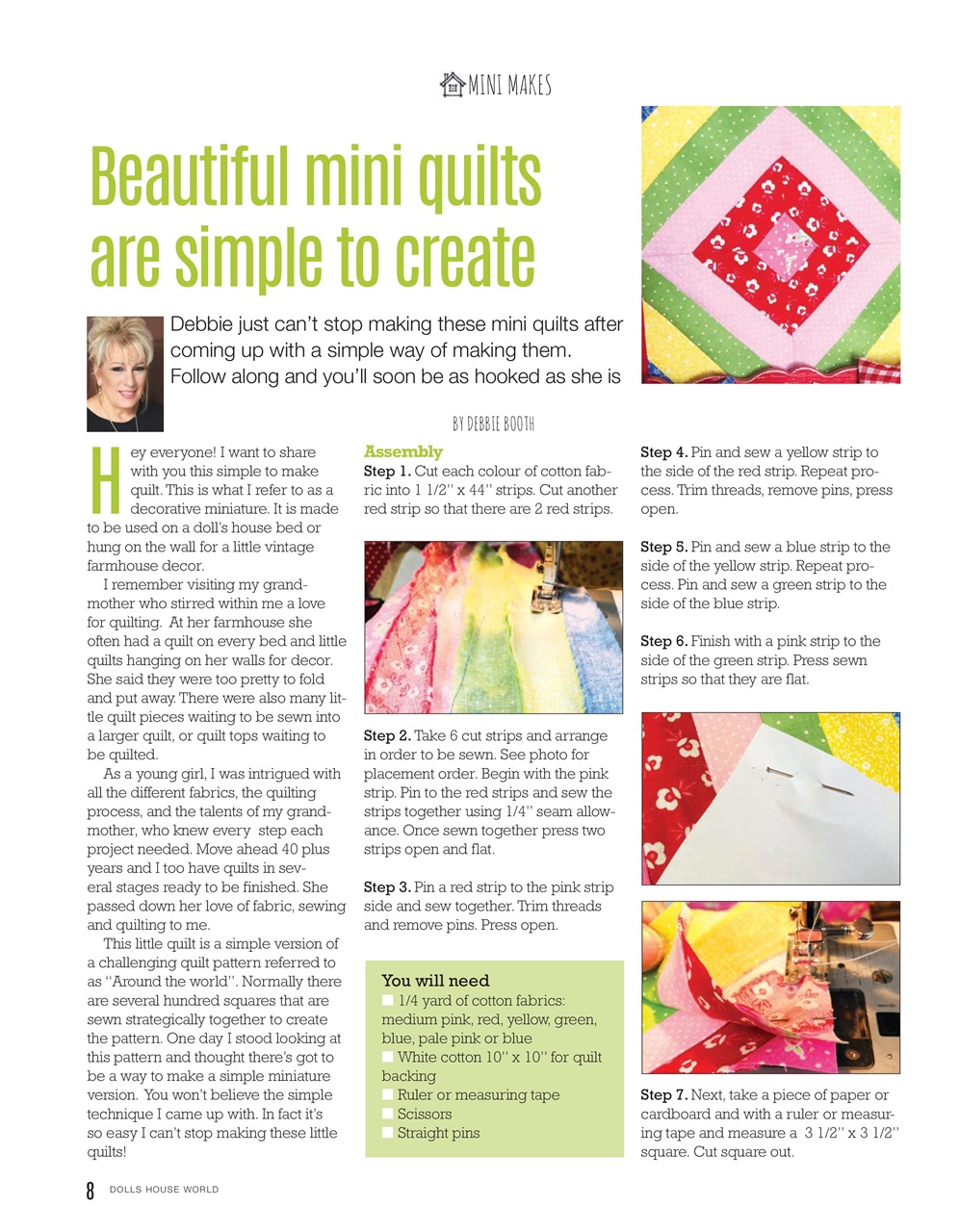 Dolls House World Preview Pages