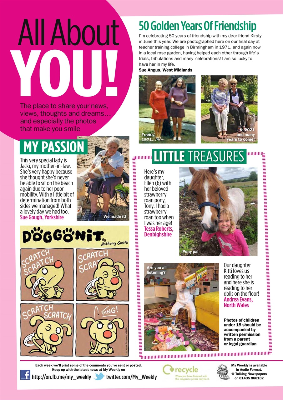 My Weekly Preview Pages