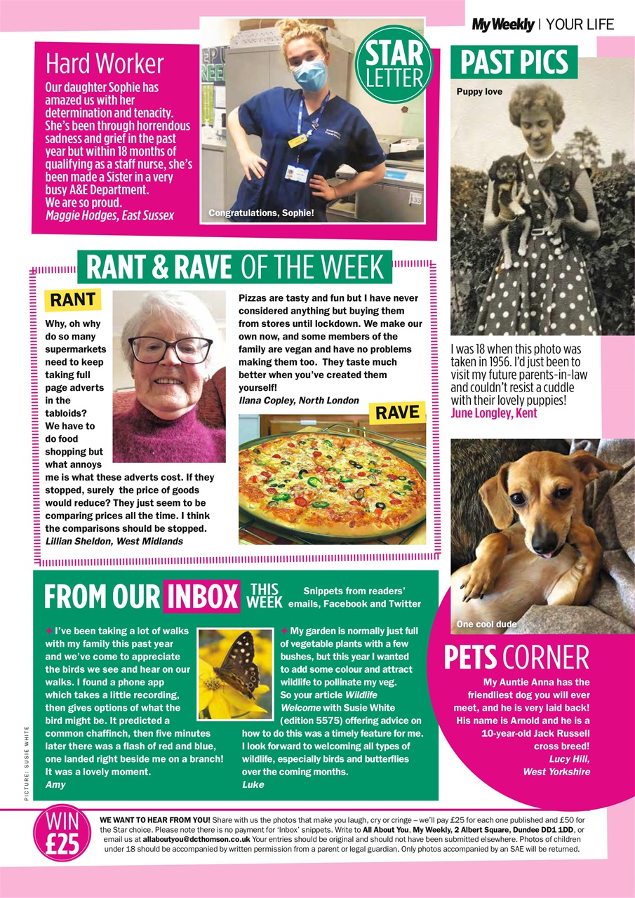 My Weekly Preview Pages