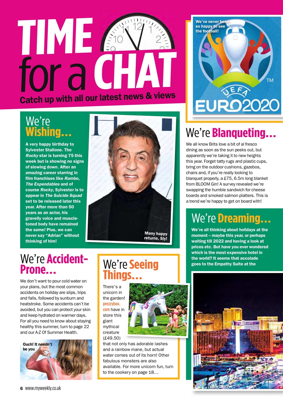 My Weekly Preview Pages