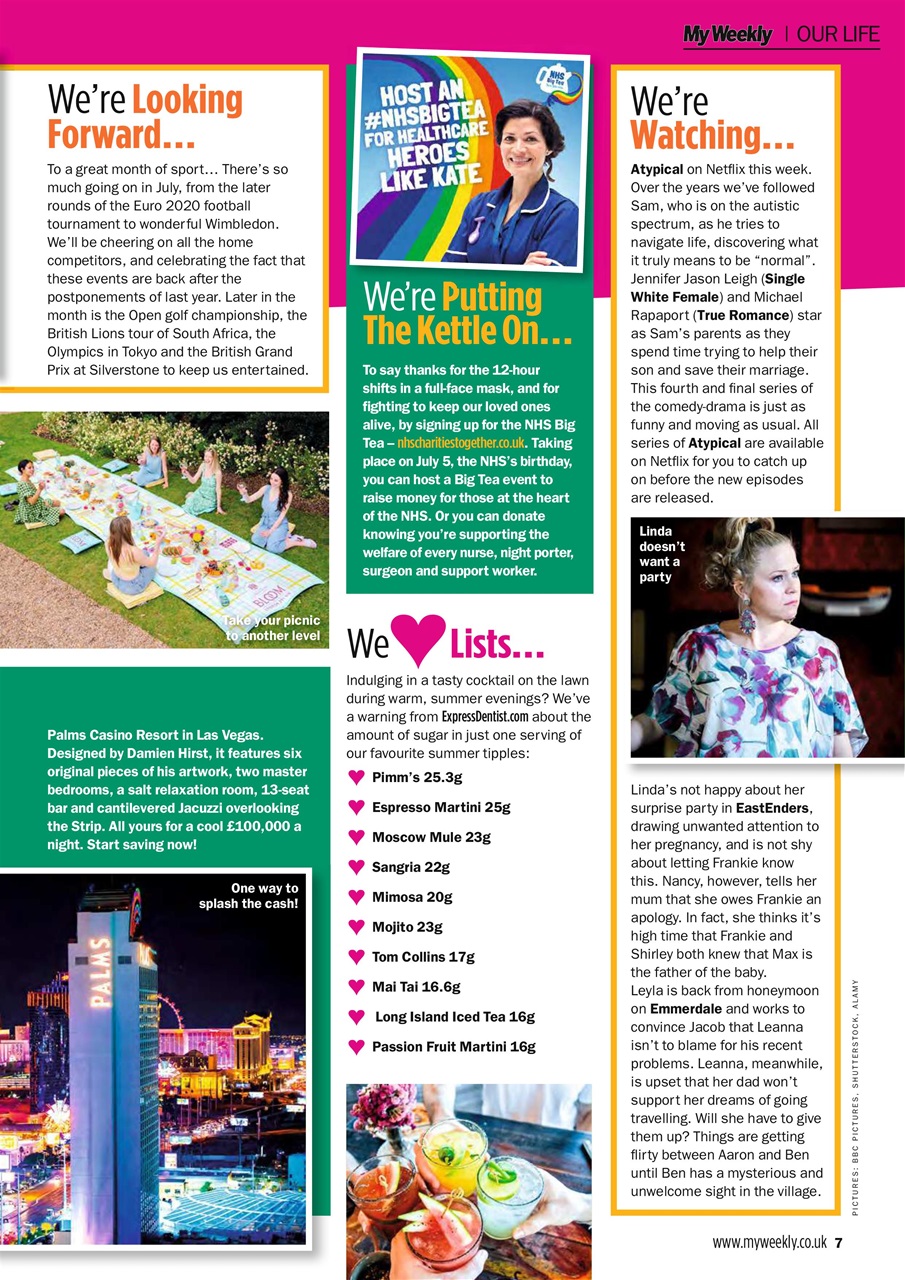 My Weekly Preview Pages