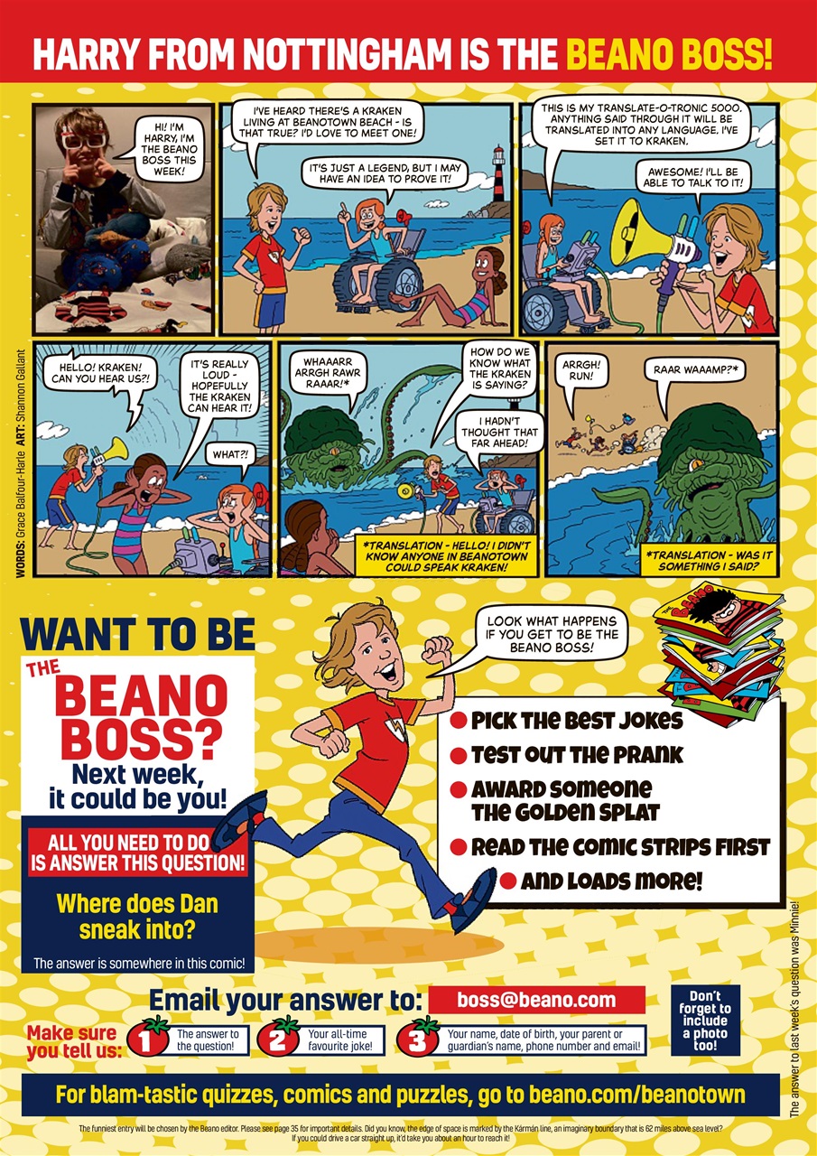 Beano Preview Pages