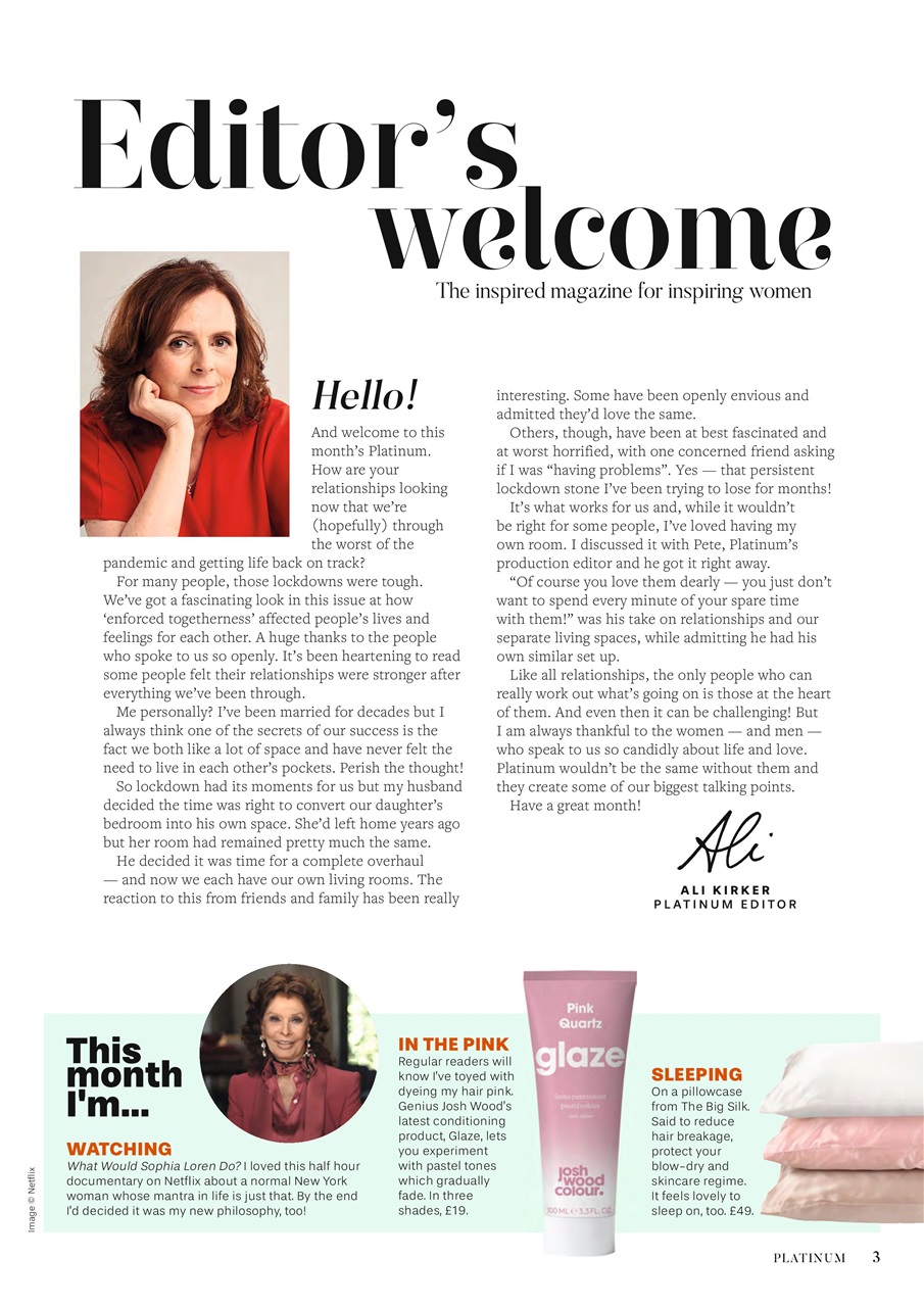 Platinum Preview Pages