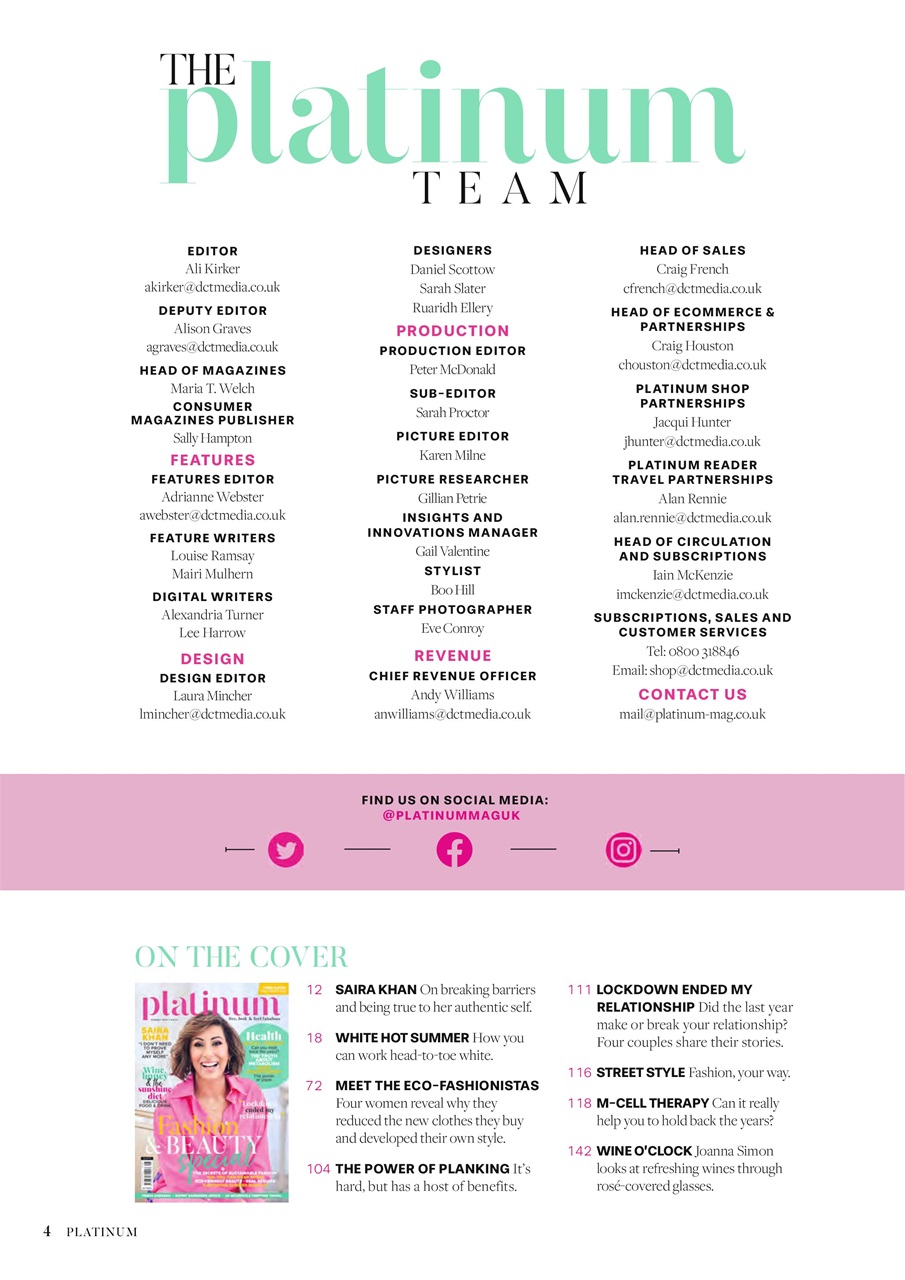 Platinum Preview Pages