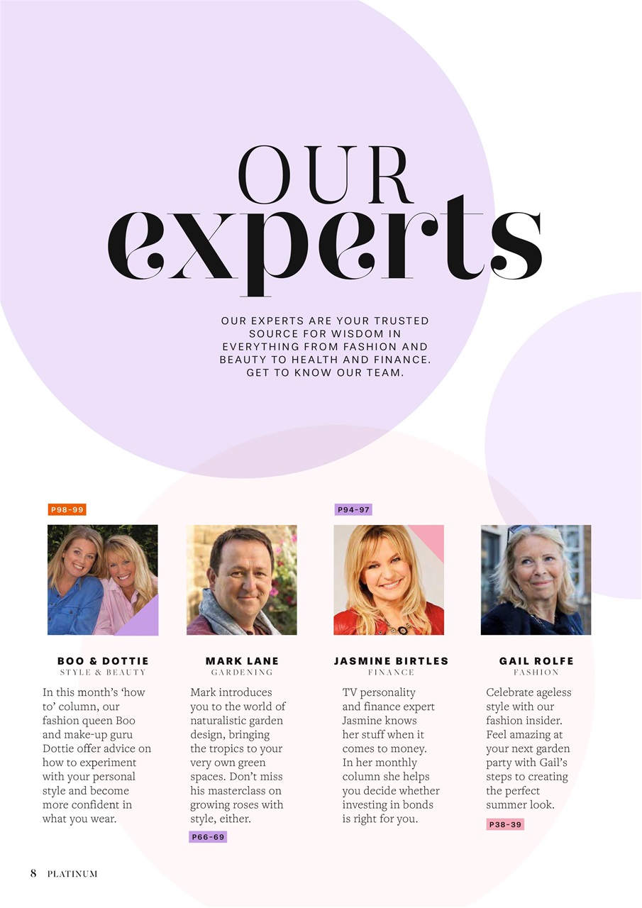 Platinum Preview Pages