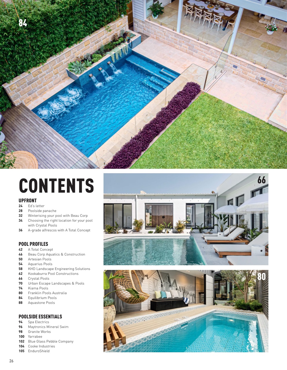 Poolside Showcase Preview Pages