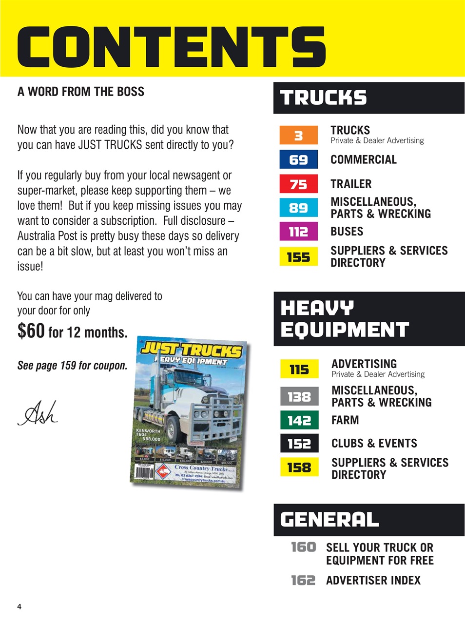 JUST TRUCKS Preview Pages