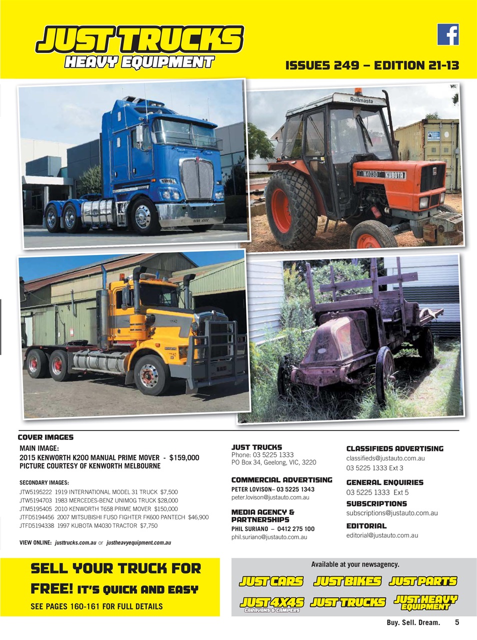 JUST TRUCKS Preview Pages