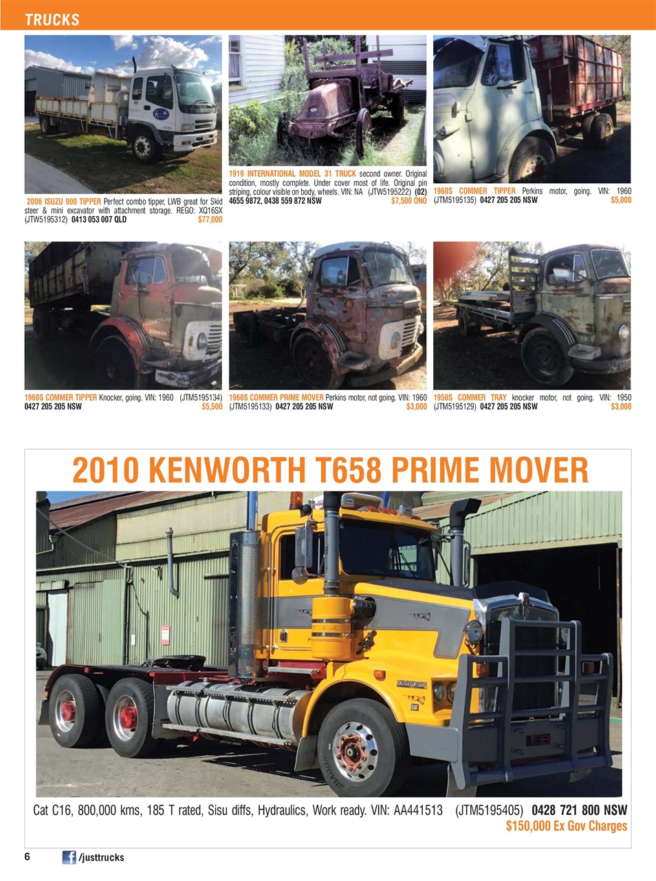 JUST TRUCKS Preview Pages