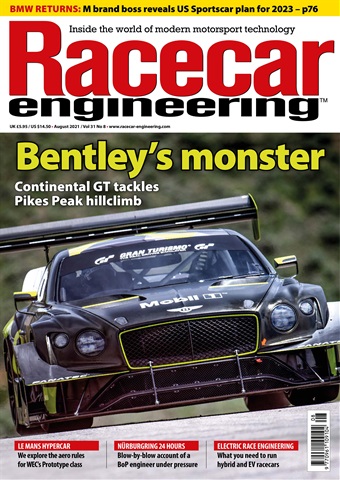Racecar Engineering issue August 2021