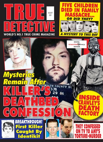 True Detective issue True Detective August 2021