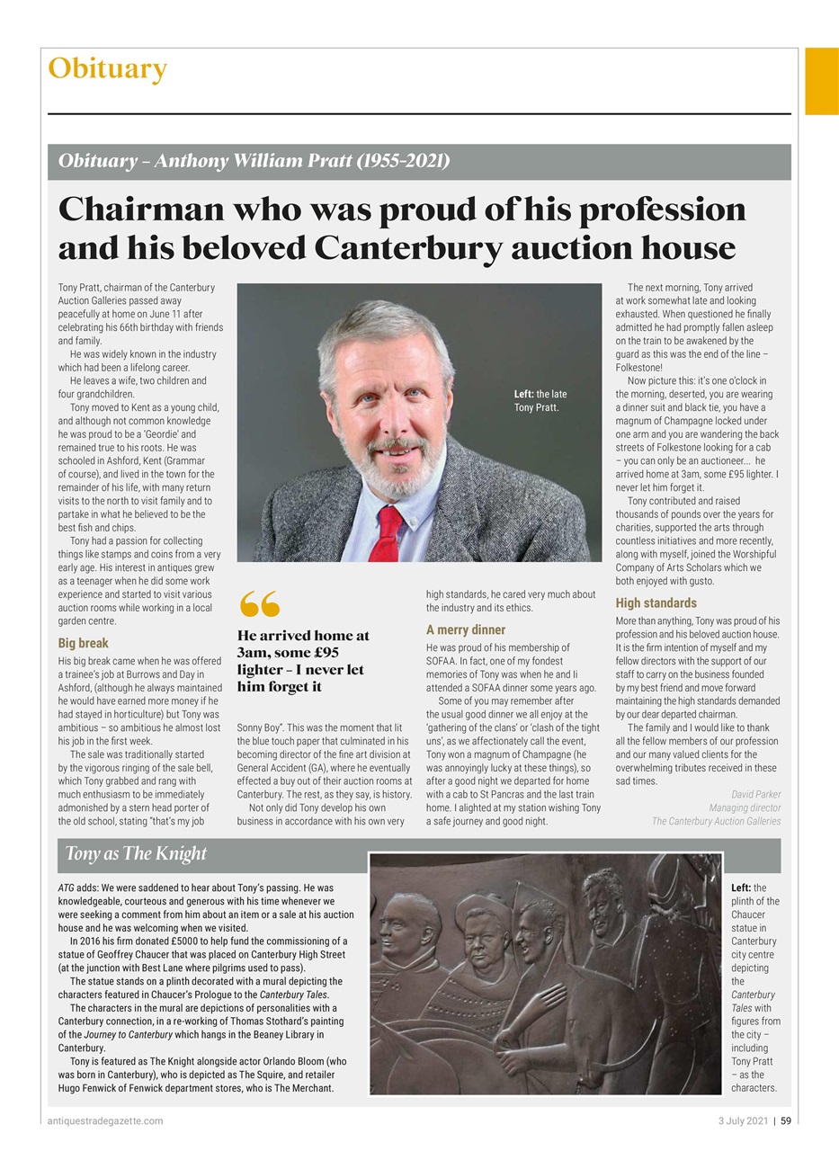 Antiques Trade Gazette Preview Pages