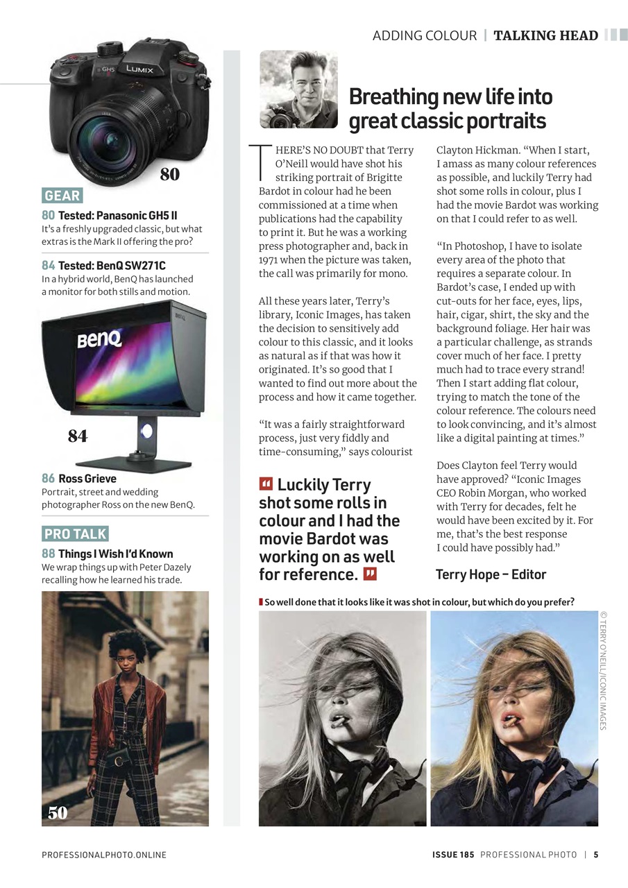 Professional Photo Preview Pages