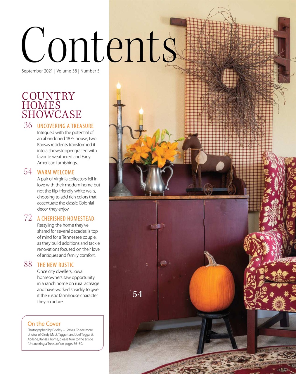 Country Sampler Home Preview Pages
