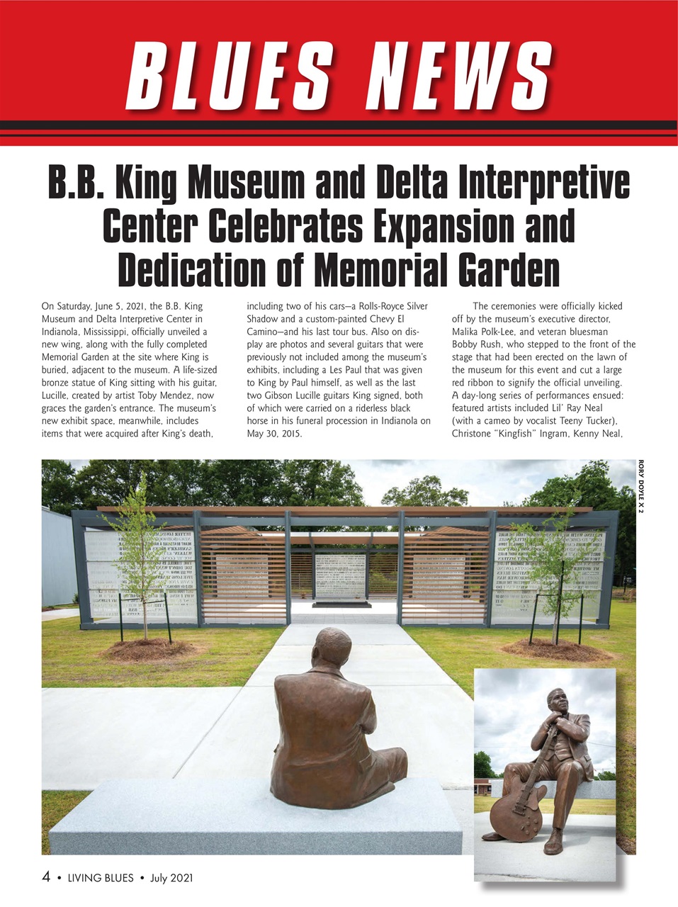 Living Blues Preview Pages