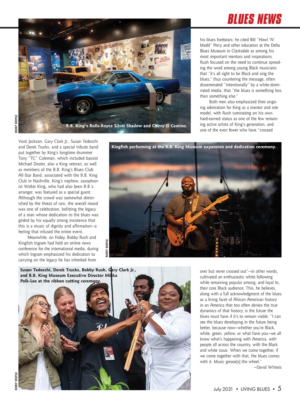 Living Blues Preview Pages