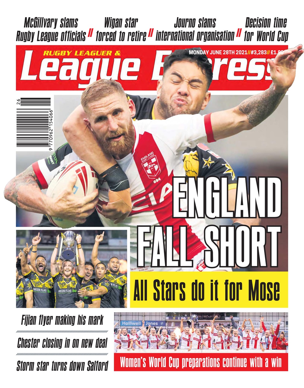 League Express Preview Pages