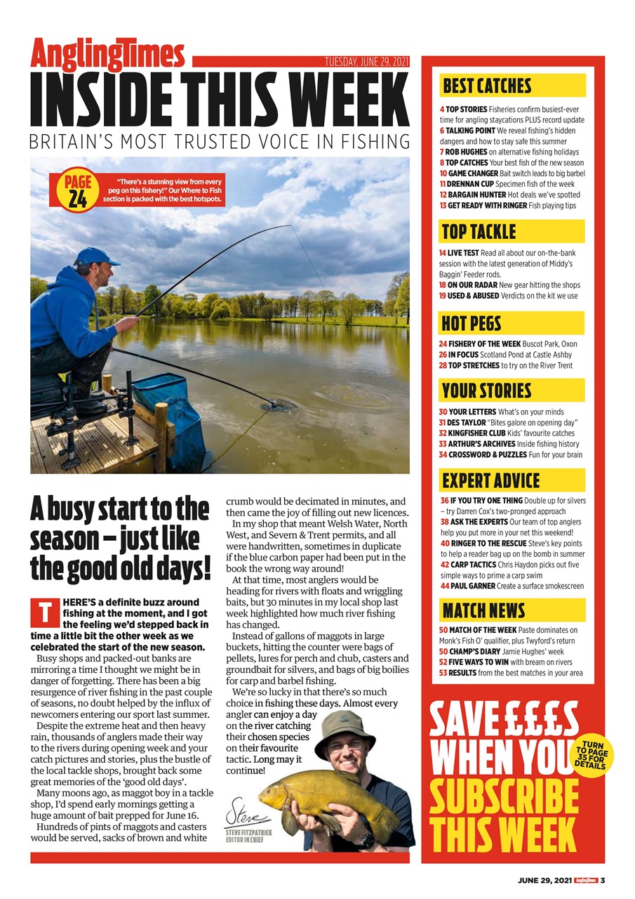 Angling Times Preview Pages