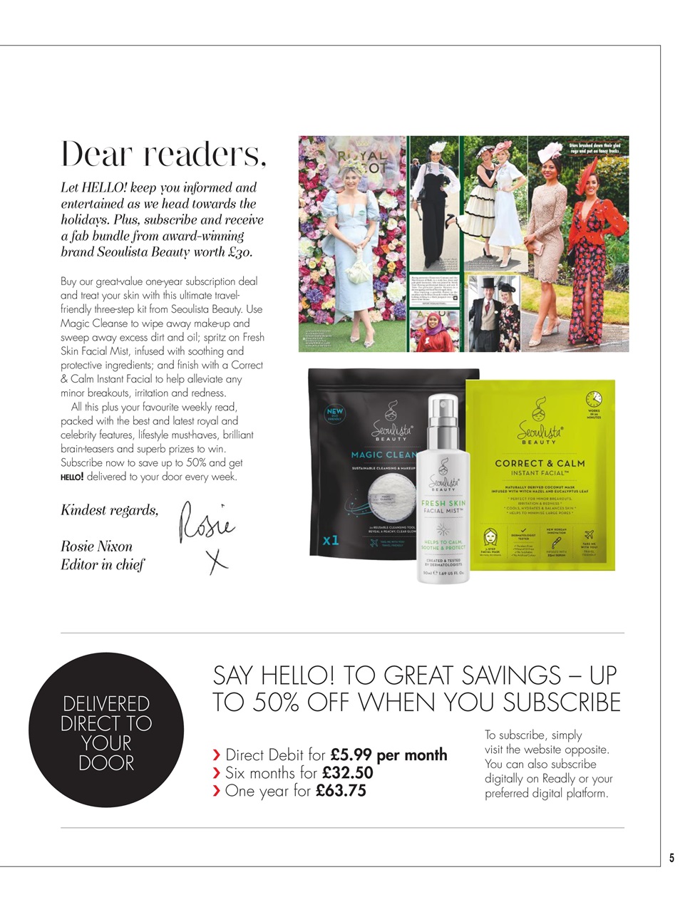 Hello! Magazine Preview Pages