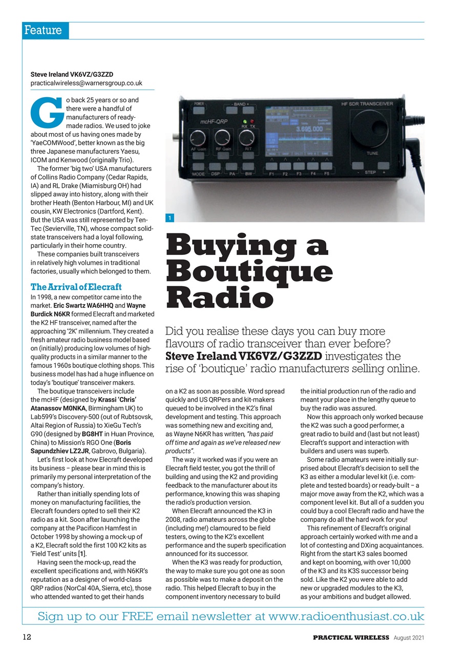 Practical Wireless Preview Pages