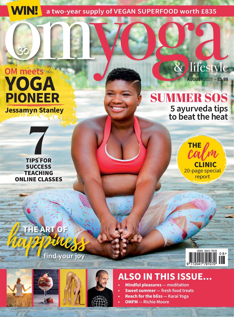 OM Yoga Magazine Preview Pages