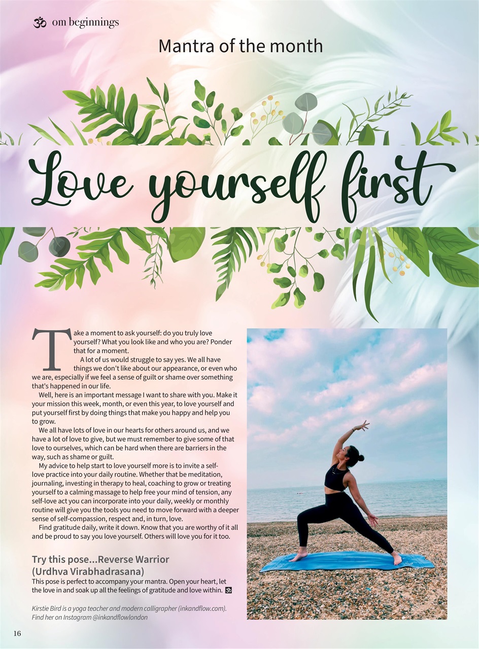 OM Yoga Magazine Preview Pages