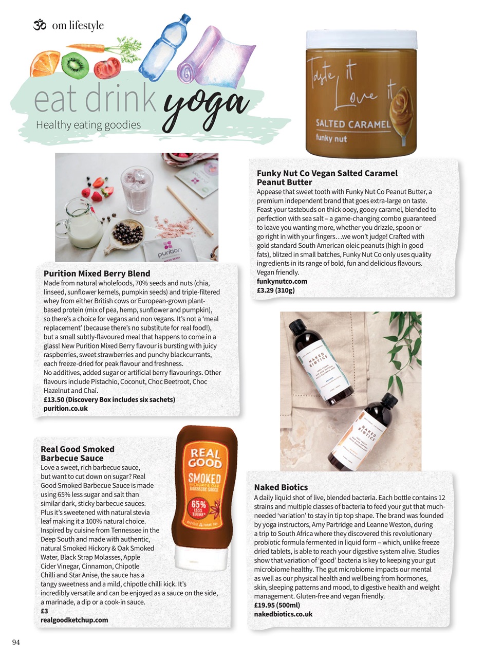 OM Yoga Magazine Preview Pages