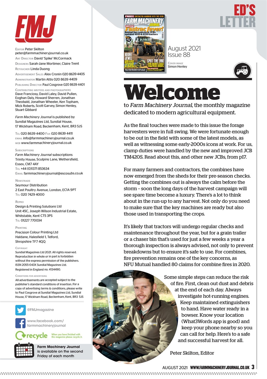 Farm Machinery Journal Preview Pages