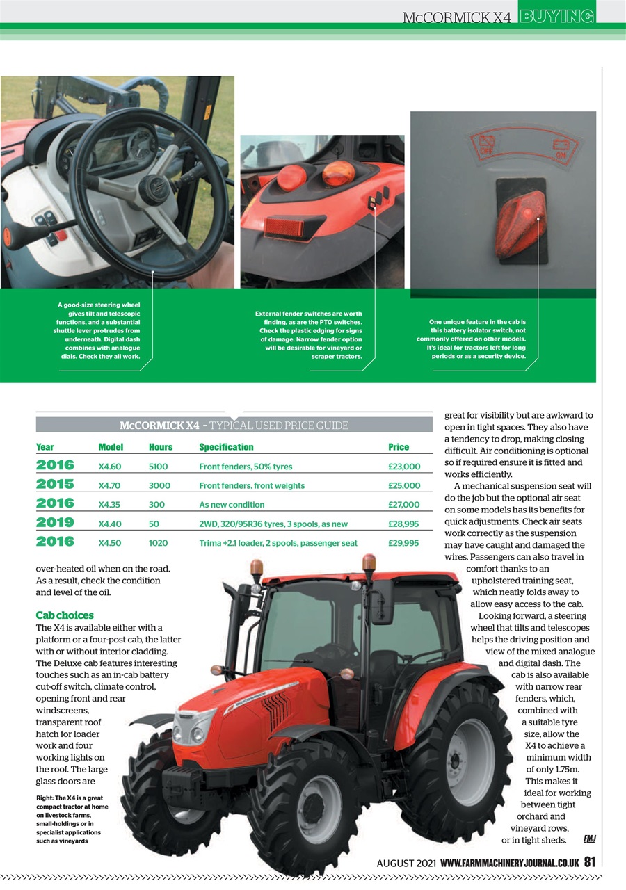 Farm Machinery Journal Preview Pages