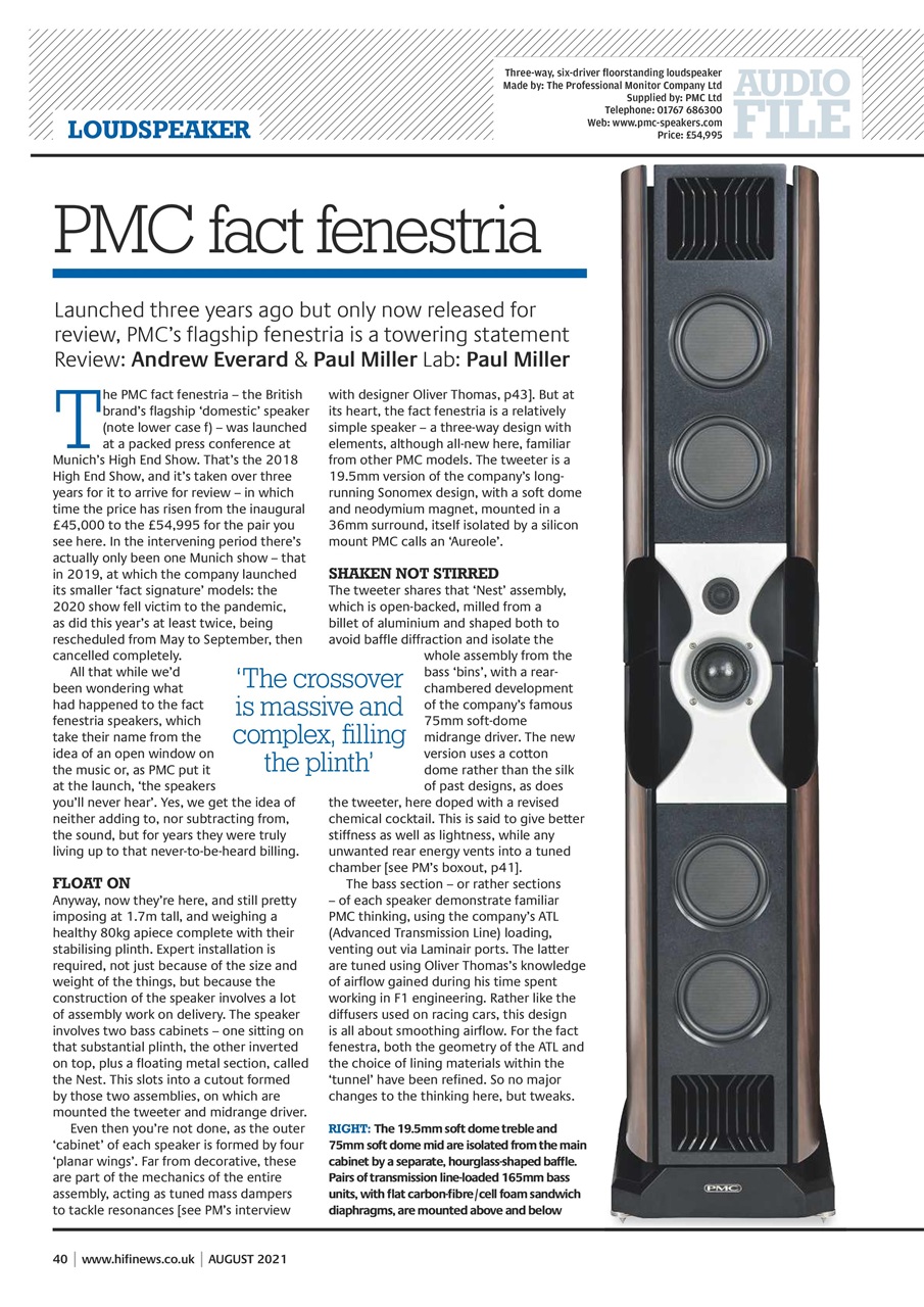 Hi-Fi News Preview Pages