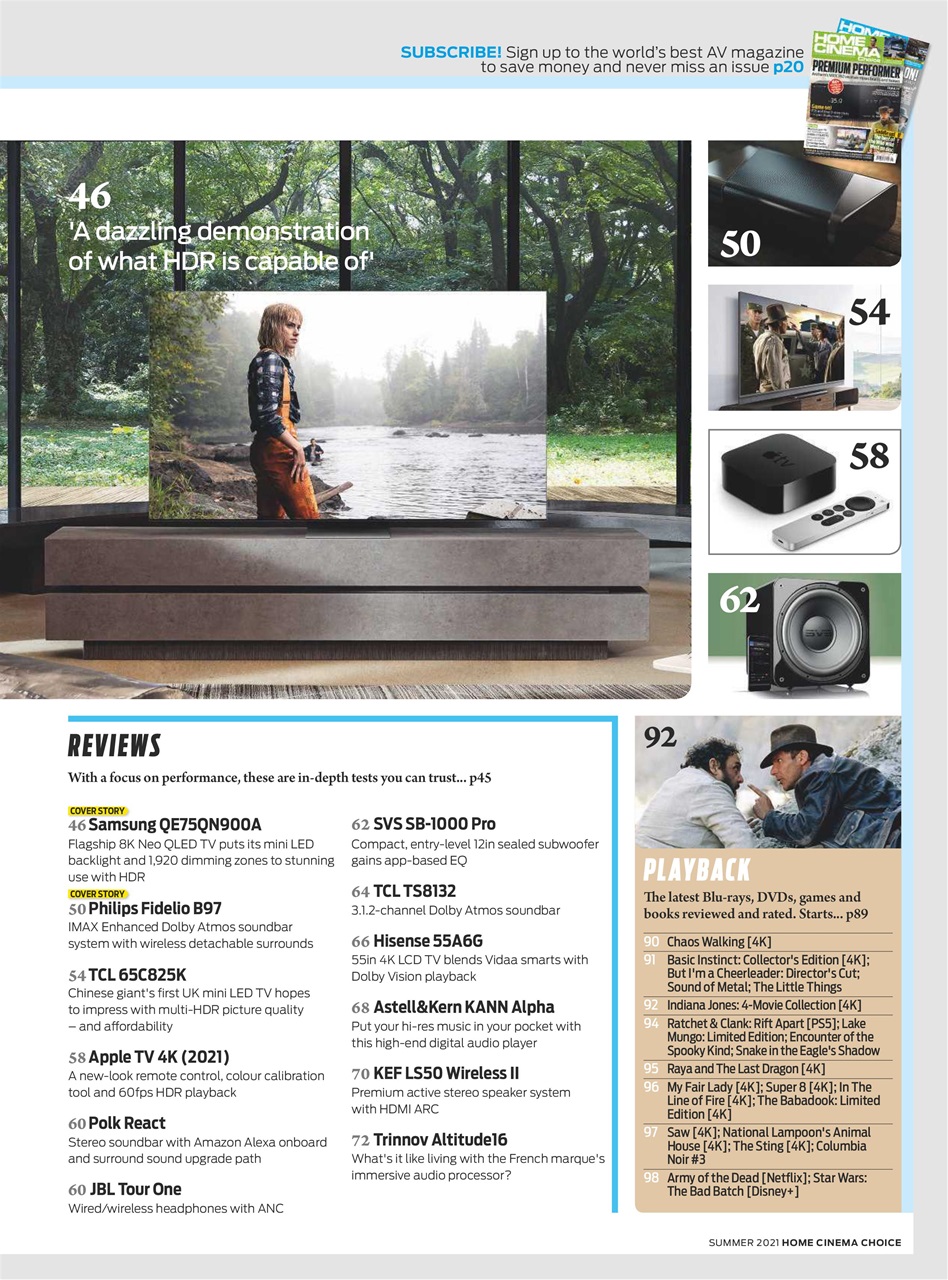 Home Cinema Choice Preview Pages
