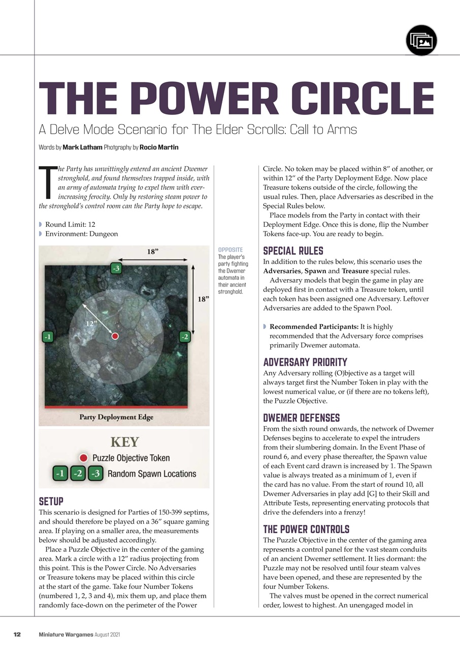 Miniature Wargames Preview Pages