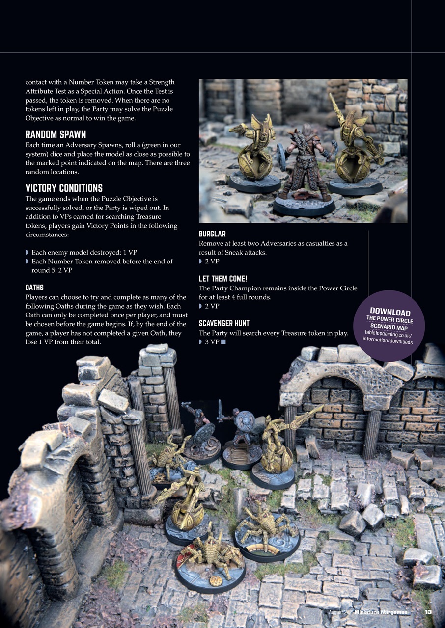 Miniature Wargames Preview Pages