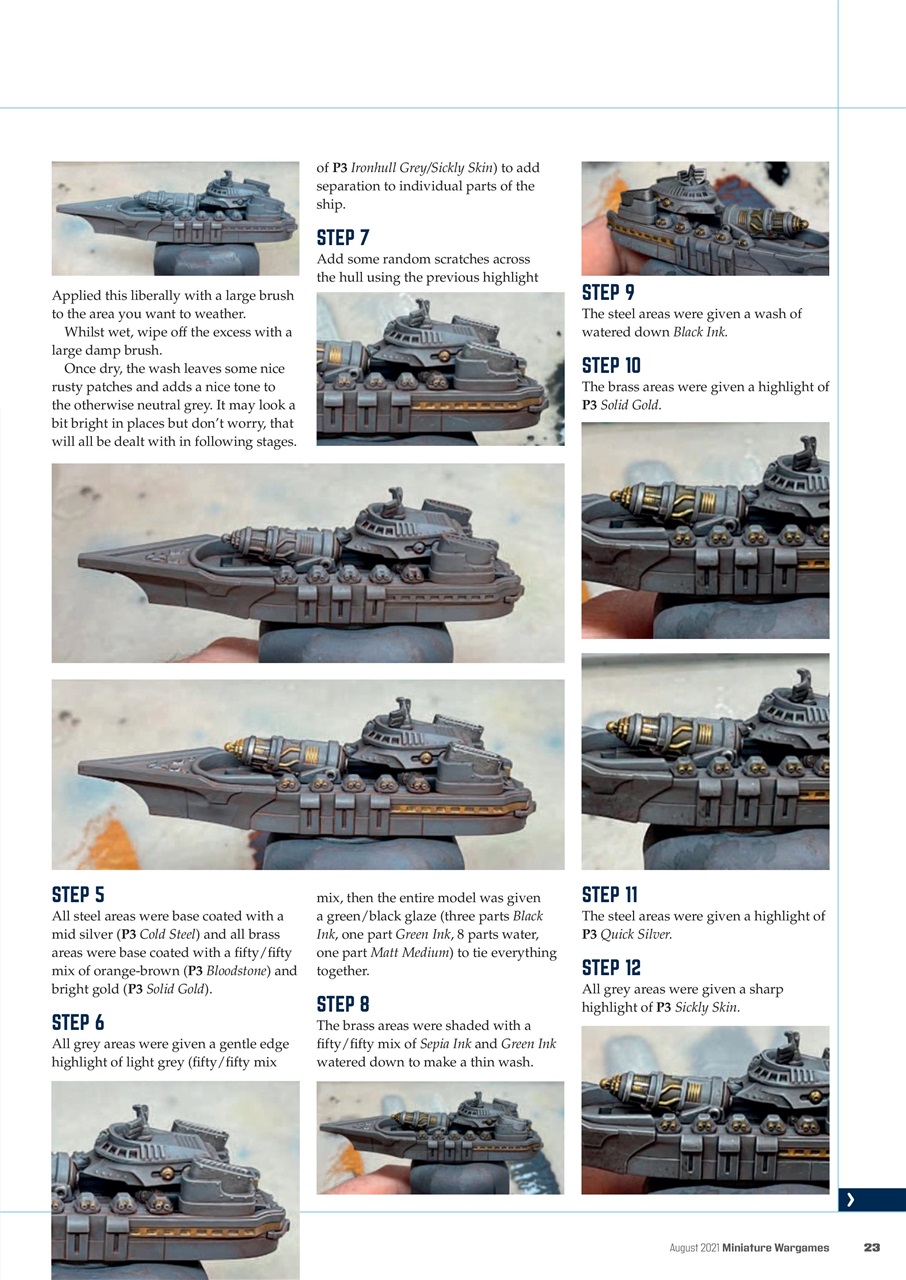 Miniature Wargames Preview Pages
